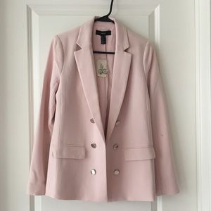 Forever 21 boyfriend blazer - Blush - S