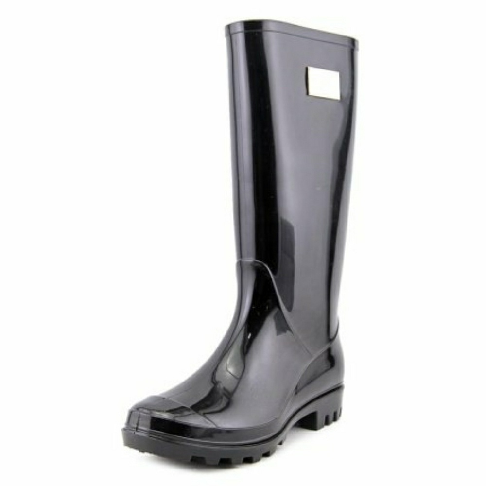 Nicole Miller High Gloss Rain Boots