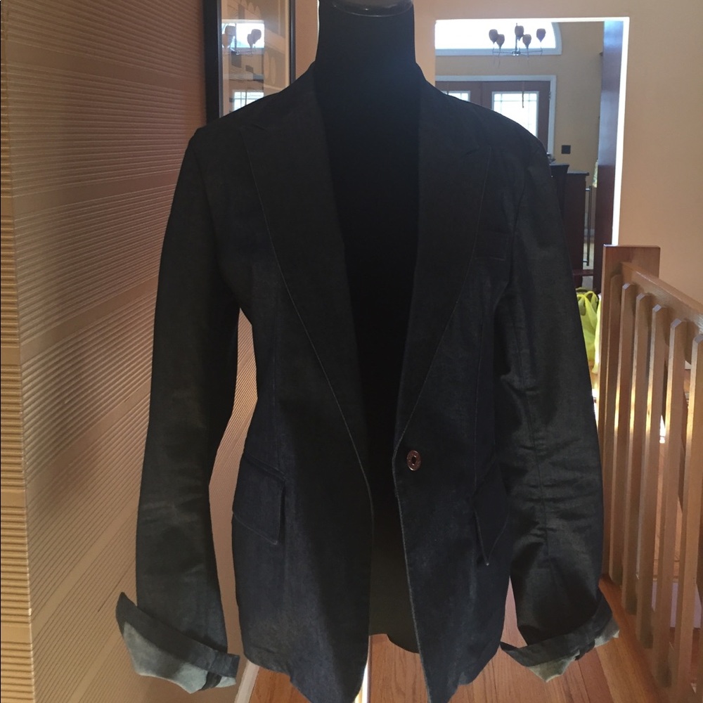 Denim blazer