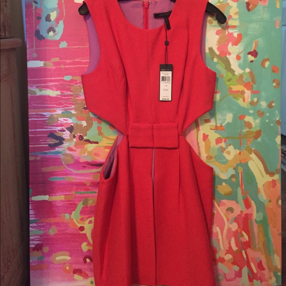 BCBGMaxazria "Kathryne" Cutout Dress