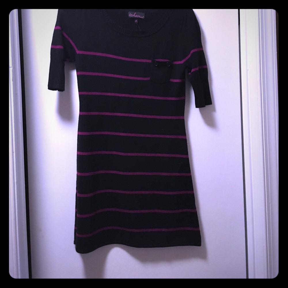 Lightweight sweater dress