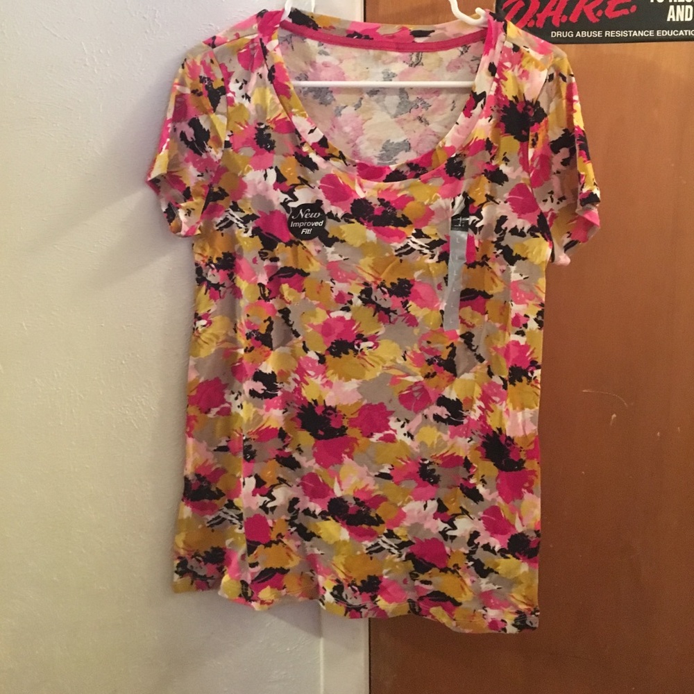 Multi colored top