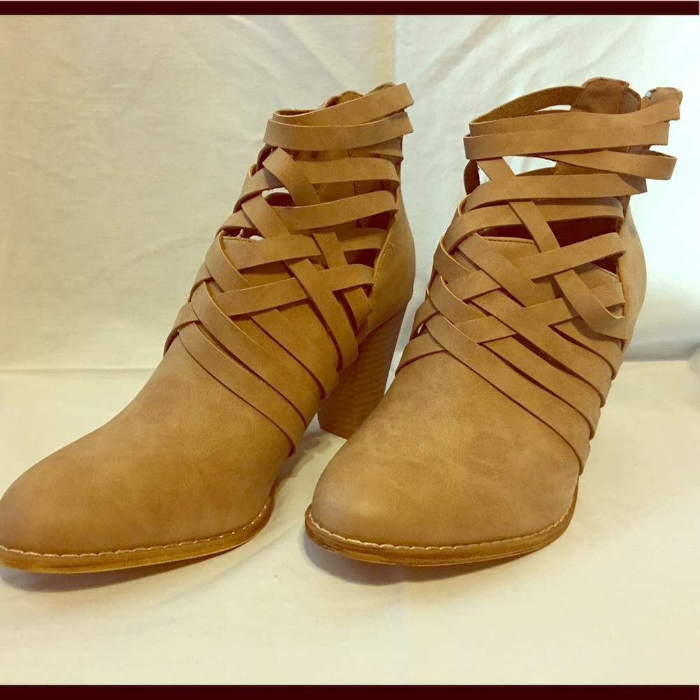 Adorable Strappy Ankle Boots