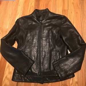 Genuine Leather Calvin Klein Jacket