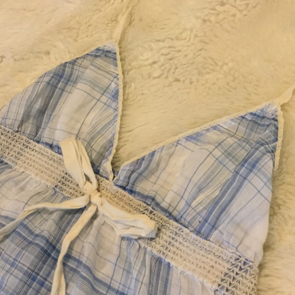 Abercrombie Kids Girls Flowy PlaidTank - Picture 3 of 5