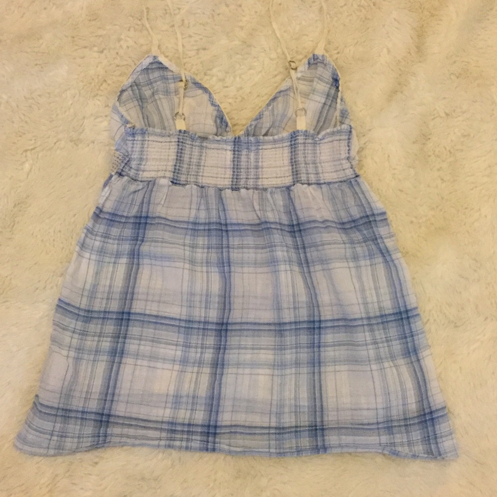 Abercrombie Kids Girls Flowy PlaidTank - Picture 4 of 5