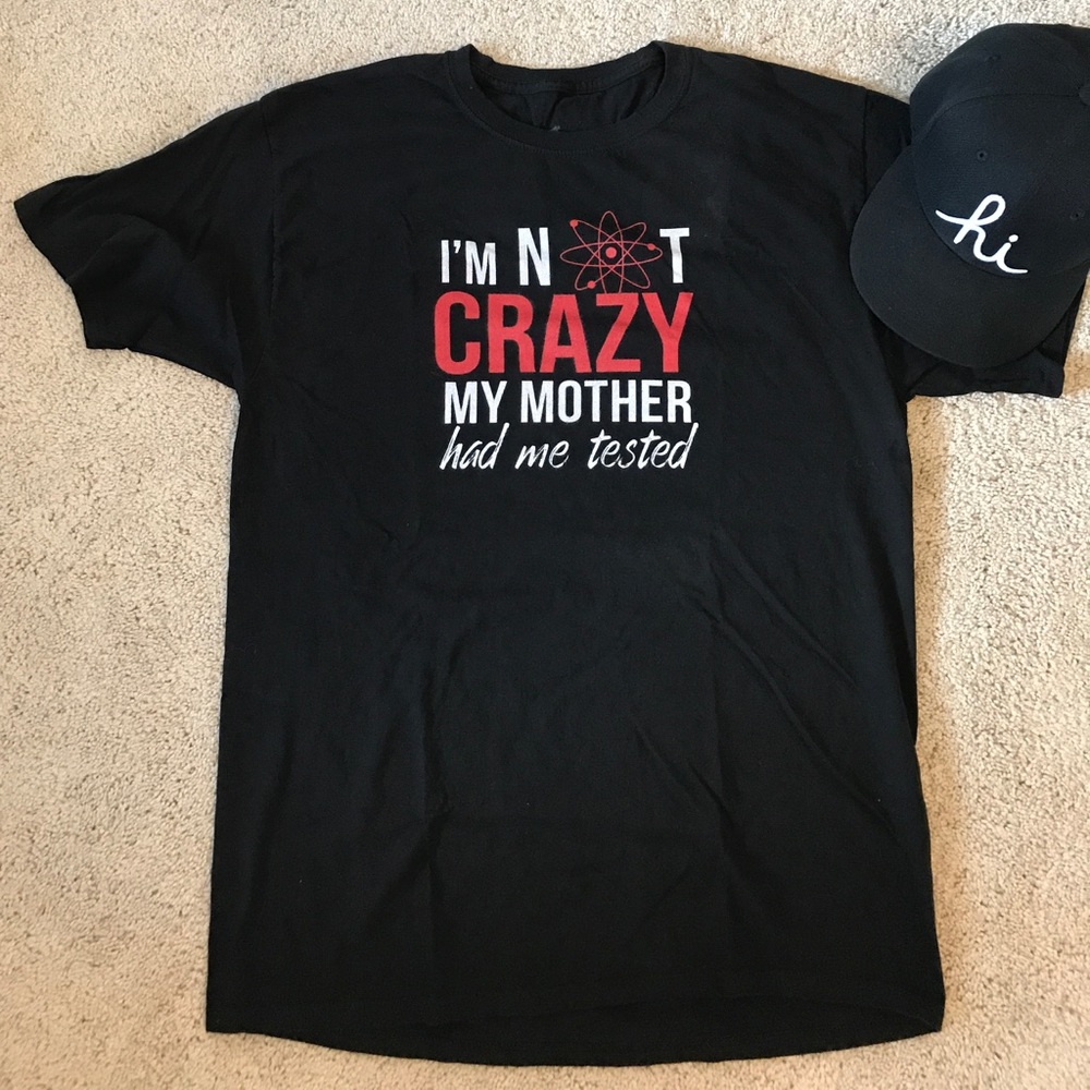 Big Bang theory quoted t-shirt