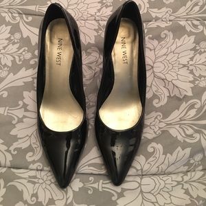Nine West patent leather pumps