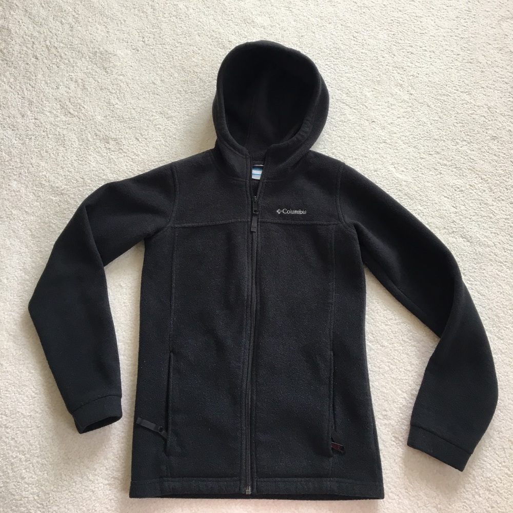 Columbia black fleece jacket