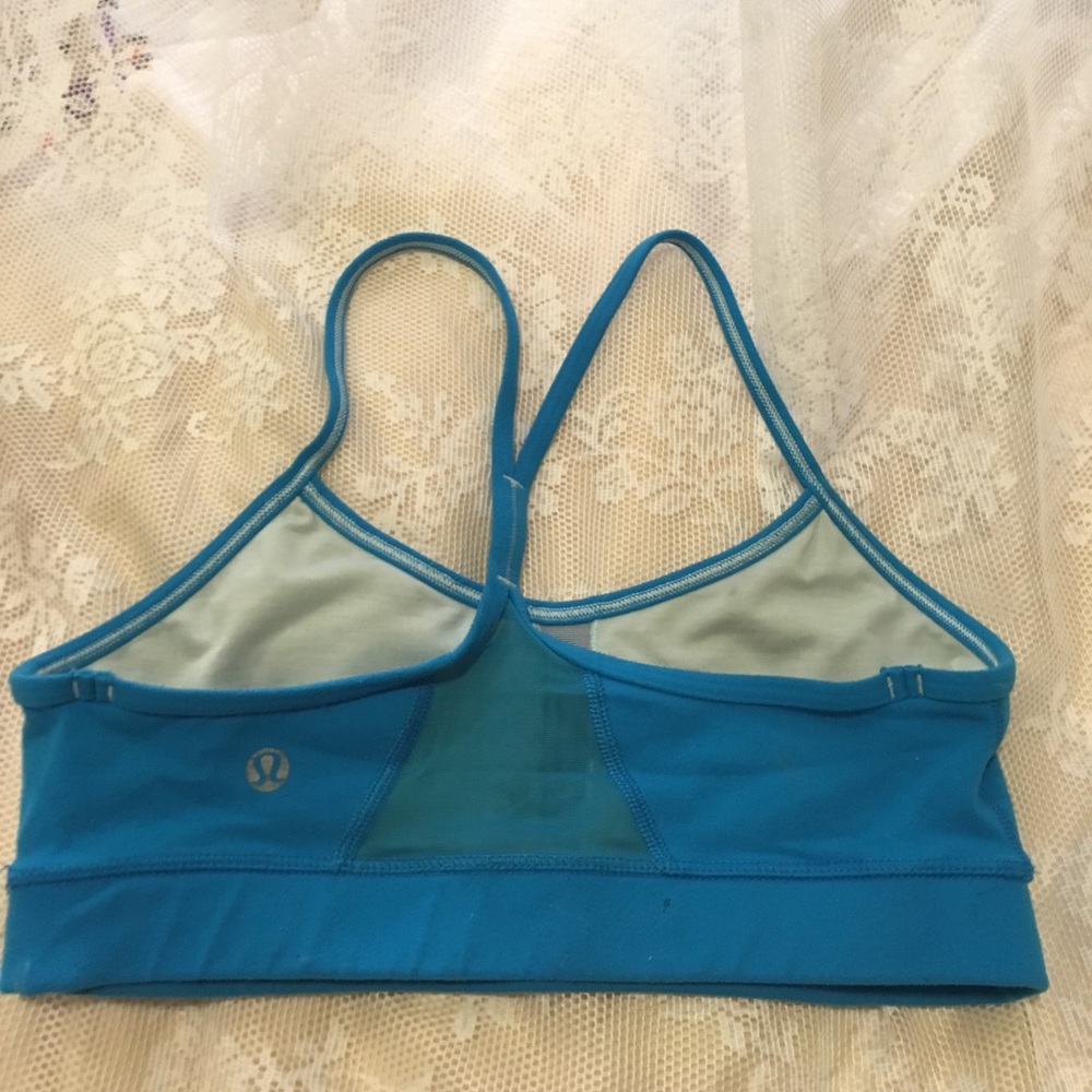 Lulu Lemon Blue Sports Bra