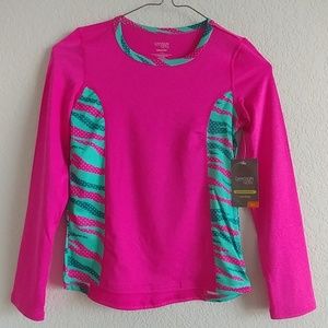 DANSKIN NOW kids performance semi-fitted tee