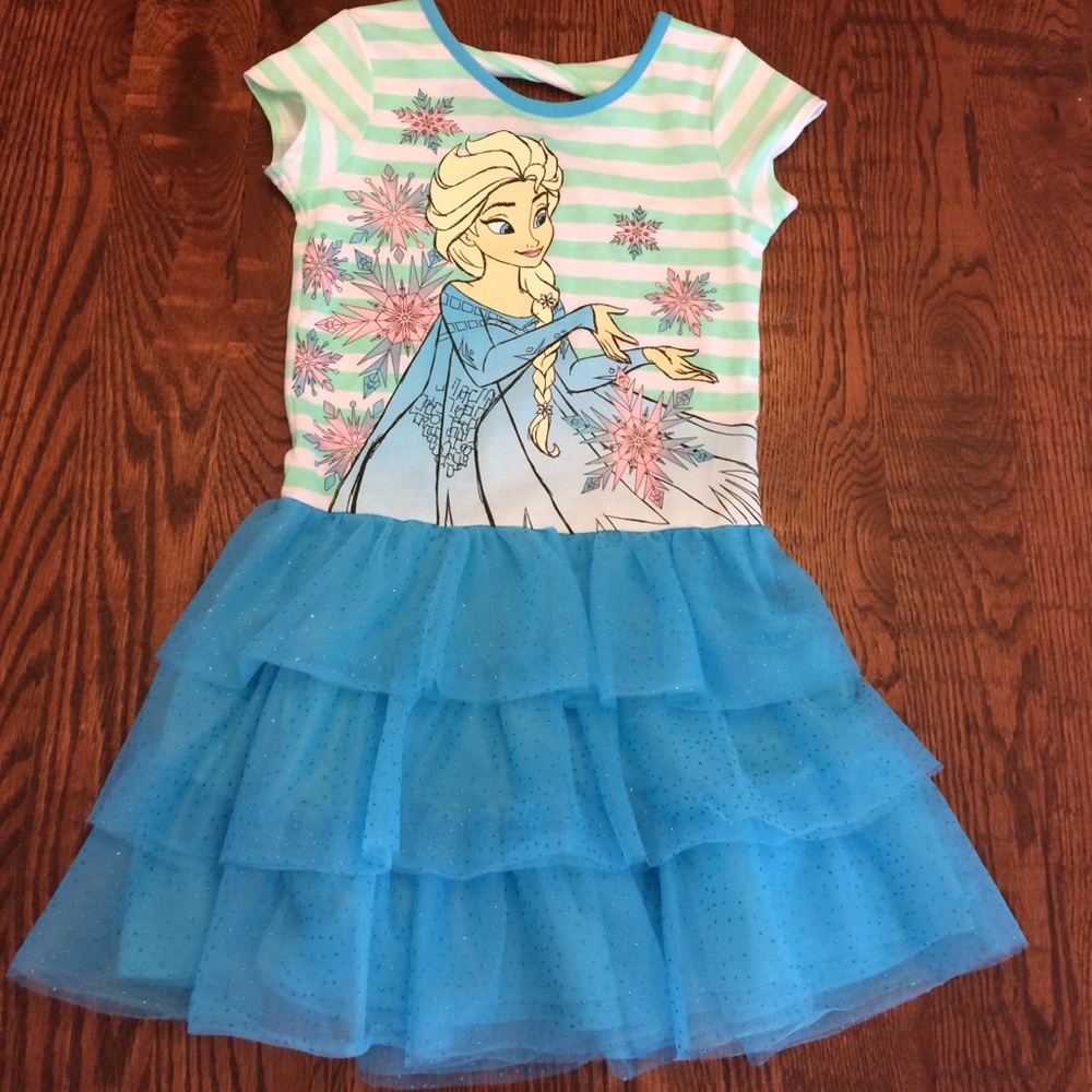 Girls Size 6 Elsa Dress