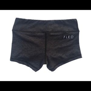 Charcoal Fleo Shorts - Medium 2.5 inseam