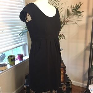 Clueless-esque vintage 90s black mini dress