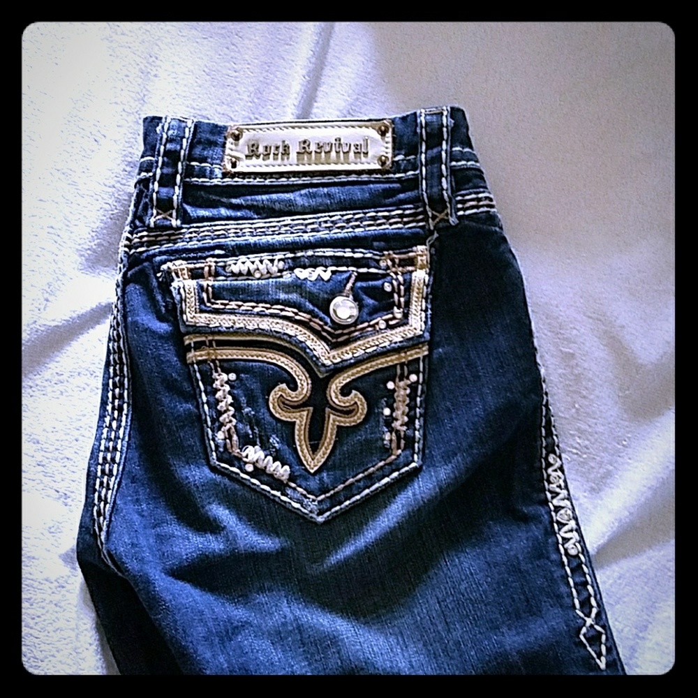 Rock Revival Kai Skinny Jean 27 x 32