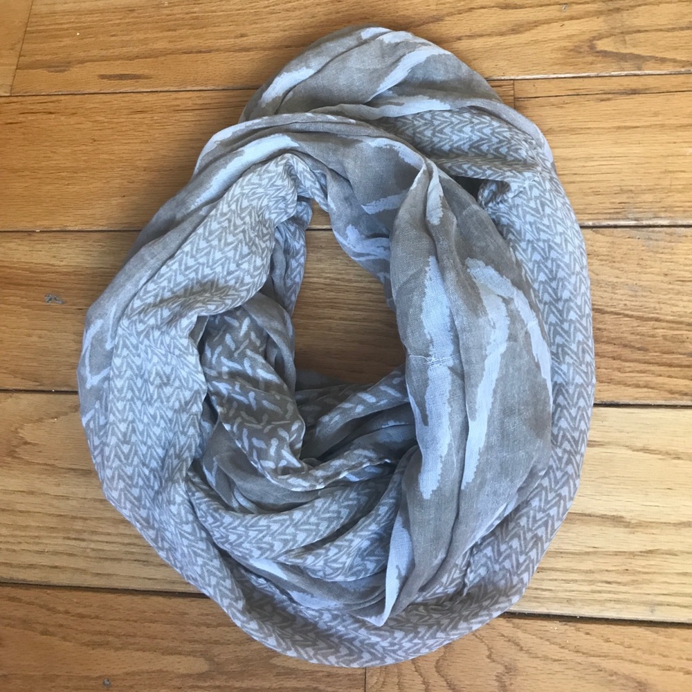 Beige Infinity Scarf