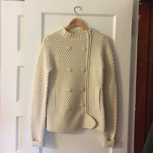 Lux Knitted Asymmetrical Sweater