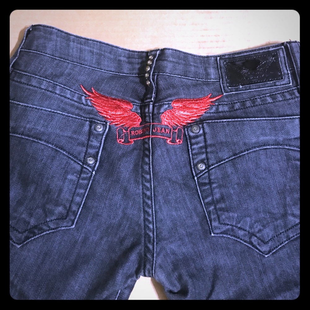 Denim Robin's Jeans w| Red wing