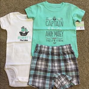 NWT - Carter's Boys 3pc set 18m