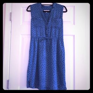 Turquoise LOFT dress with Pockets - Size Small