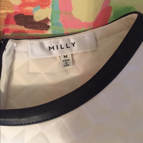 Molly Scuba Top with Leather Lining - Picture 2 of 2