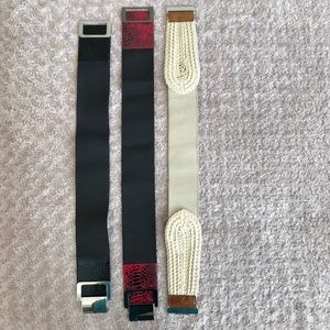 Express Accessories - EXPRESS Belts - Set of 3 Express Accessories - EXPRESS Belts - Set of 3