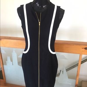 Calvin Klein Sleeveless/ Zip-up Dress