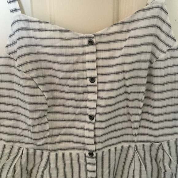 Striped Linen Sundress - Picture 2 of 3
