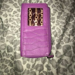 Tignanello purple wallet
