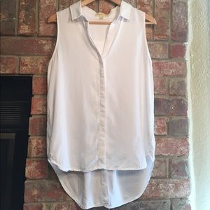 Anthropologie X Cloth & Stone Sleeveless Blouse