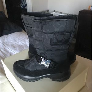 Coach All-weather boots