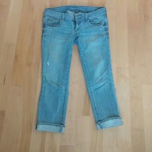 American Eagle Artist crop jean