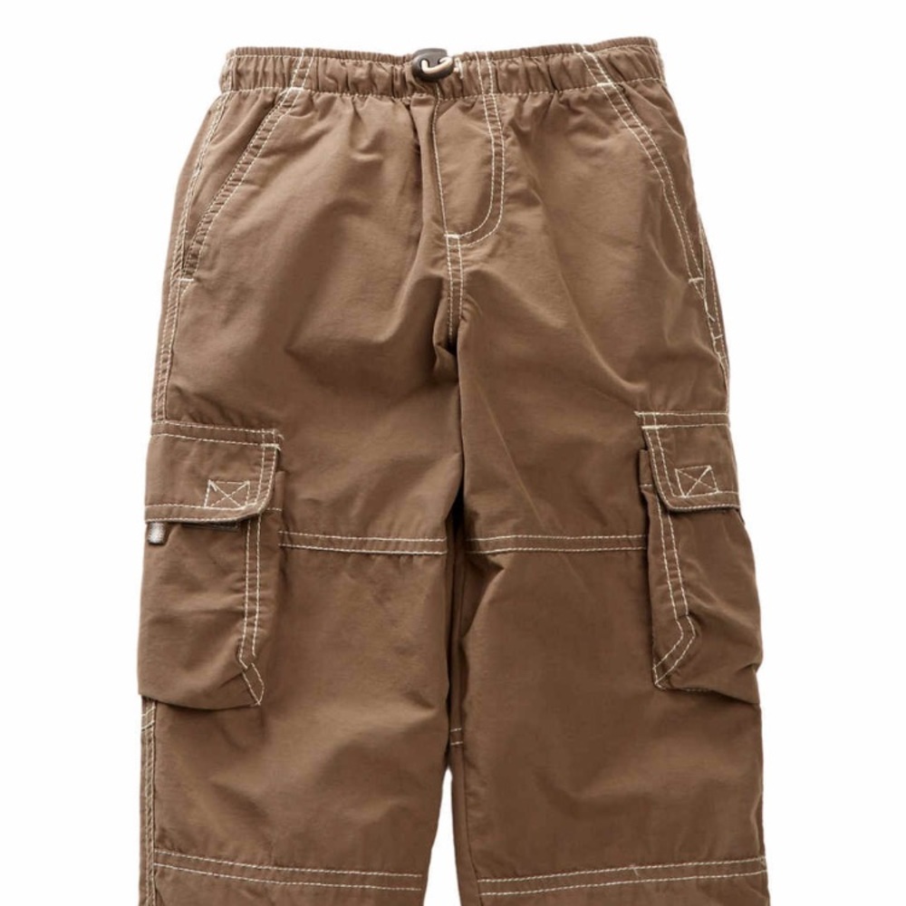 Tumbleweed drawstring microfiber cargo pants