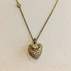 Juicy Couture Jeweled Heart Necklace