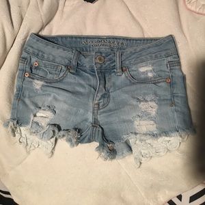 Jean shorts