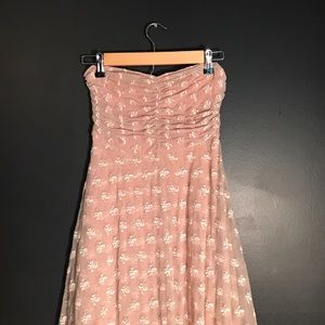 Free People Strapless Summer Dress