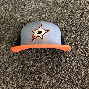 Very Nice black and orange Dallas Stars SnapBack