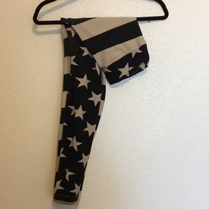 LuLaRoe 4th of July Leggings OS