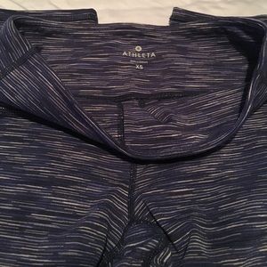 Athleta Capri yoga pants - blue - XS