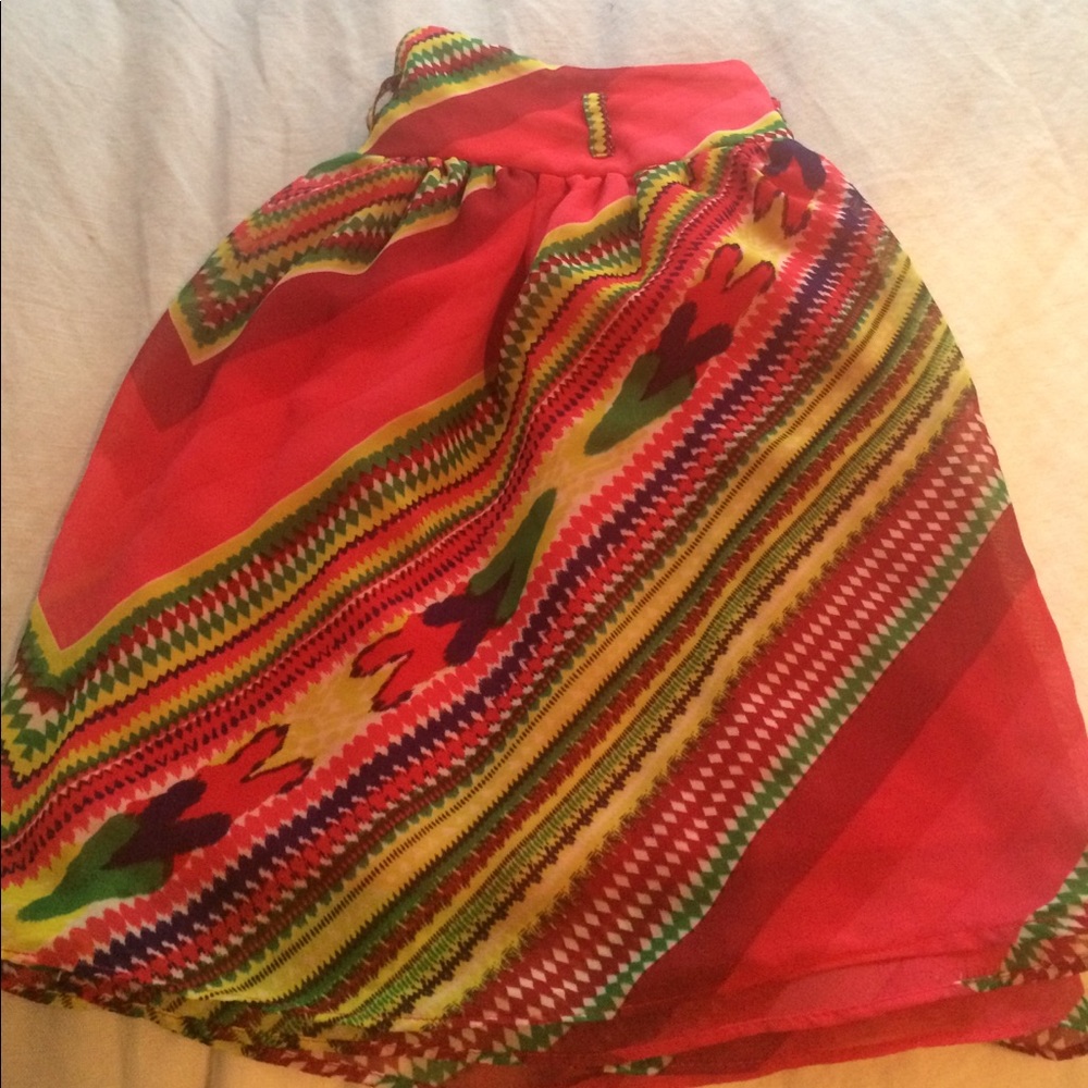 Wet Seal colorful skirt