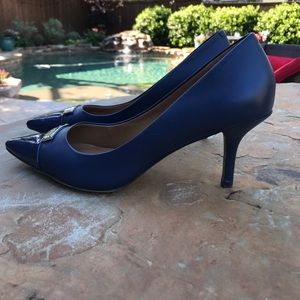 See description - Blue Coach Zan heels