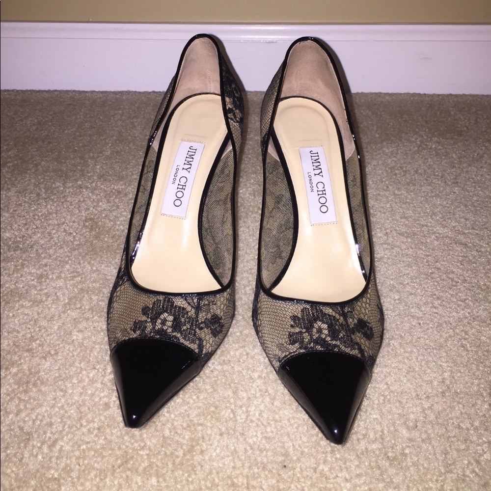Jimmy Choo Lace pumps