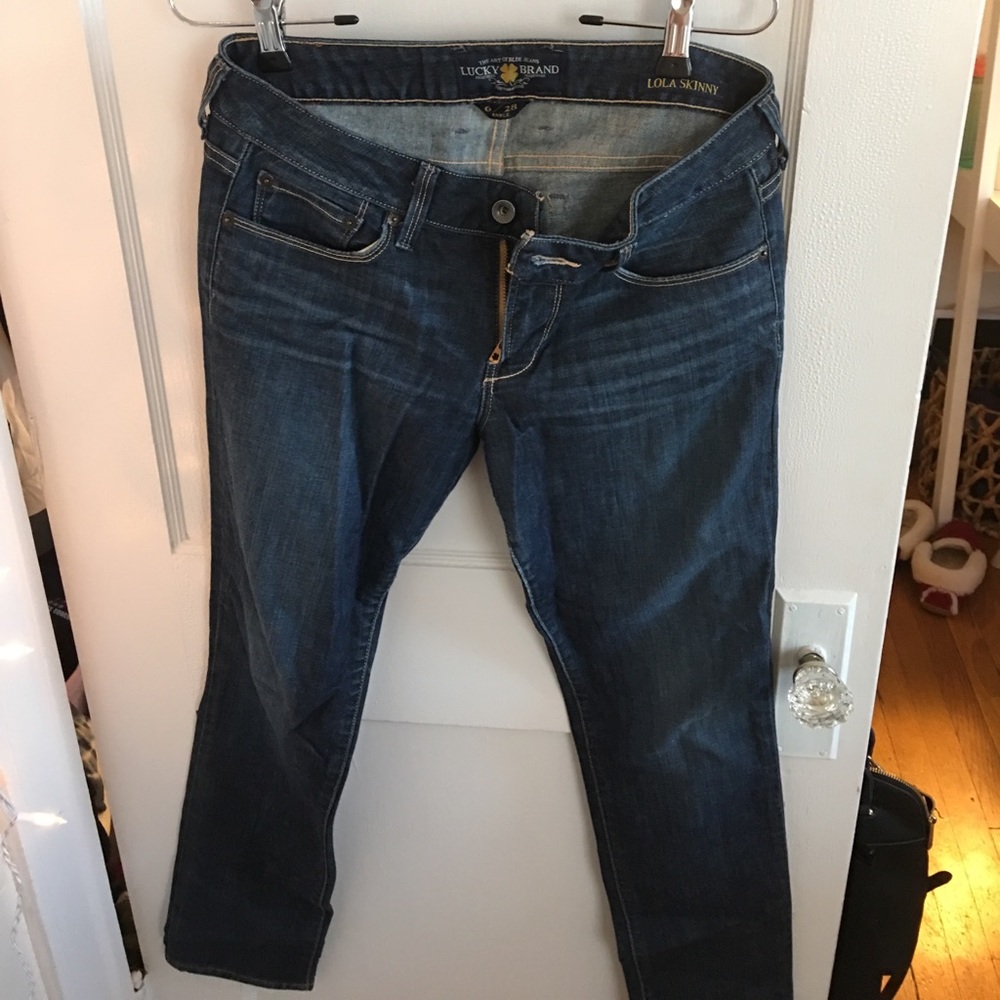 Lucky brand Lola skinny jeans