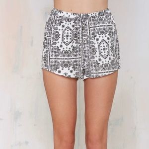 Nasty Gal With The Bandana Shorts