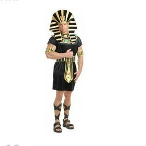 Men's King Tut costume.