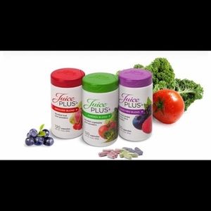 Juice plus in all three blends.