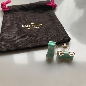 Kate Spade bow studs