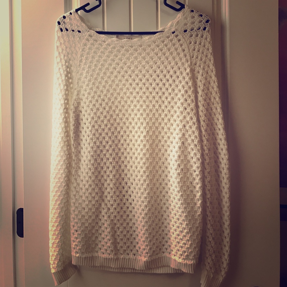 LOFT sweater!! Good for a chilly spring day! NWOT