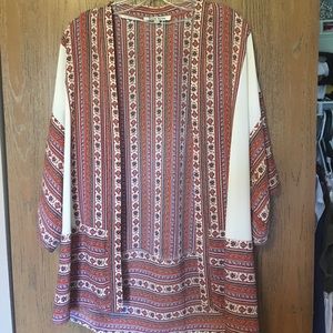 Tribal kimono cover