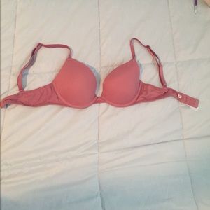 32B PINK push up bra